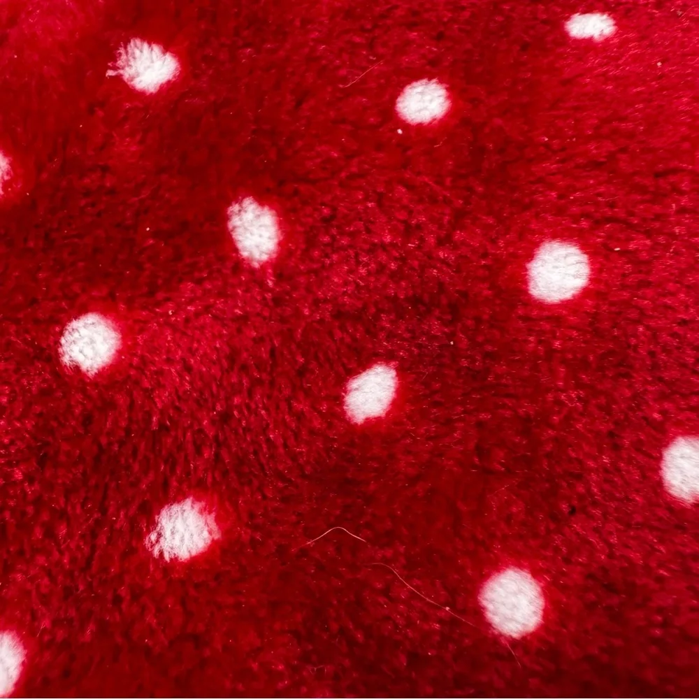 Red Reindeer Polka Dot Dog Sweater